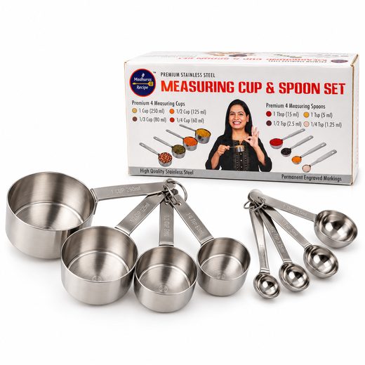 Measuring cups and spoons